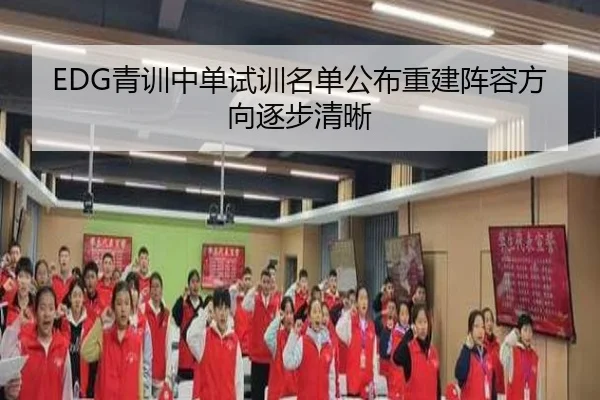 EDG青训中单试训名单公布重建阵容方向逐步清晰